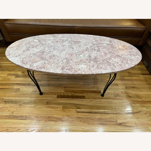 Used Vintage/Antique Marble Coffee Table for sale on AptDeco