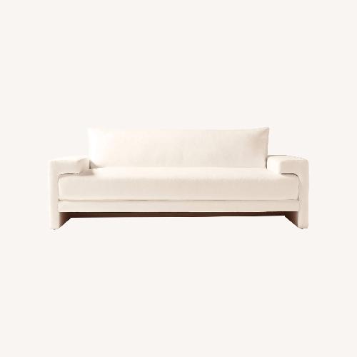 Used CB2 White 2 Seater Sofa for sale on AptDeco