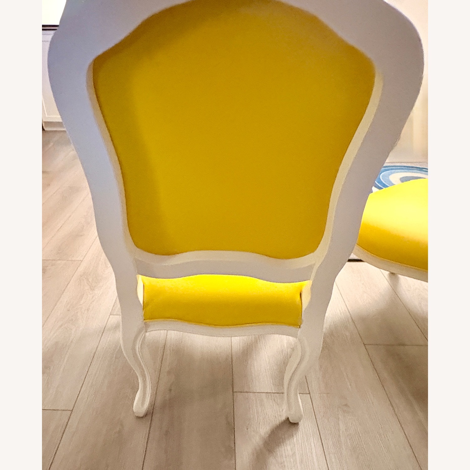 CB2 Stick Around White Side Chairs - image-3