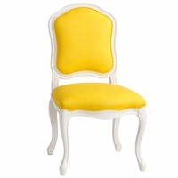 CB2 Stick Around White Side Chairs