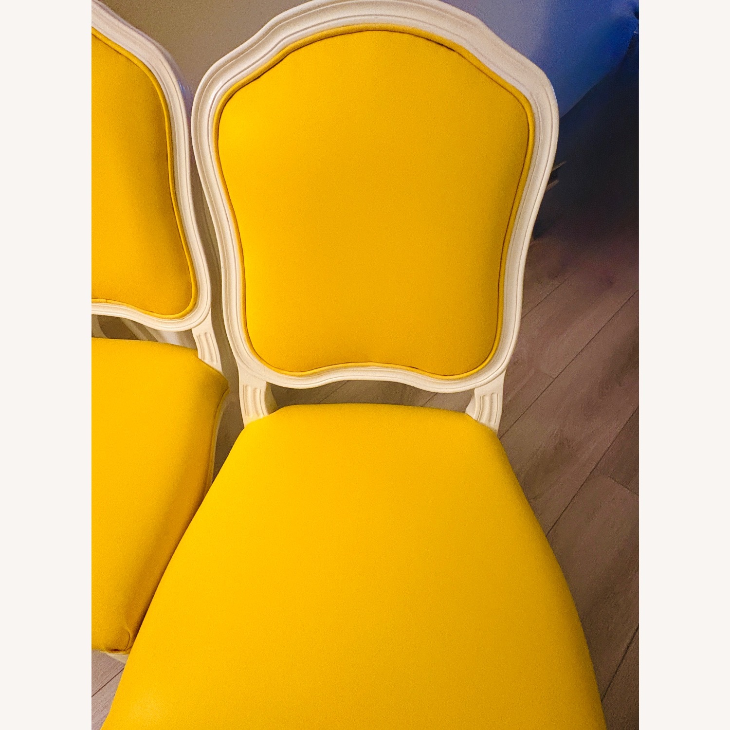 CB2 Stick Around White Side Chairs - image-2