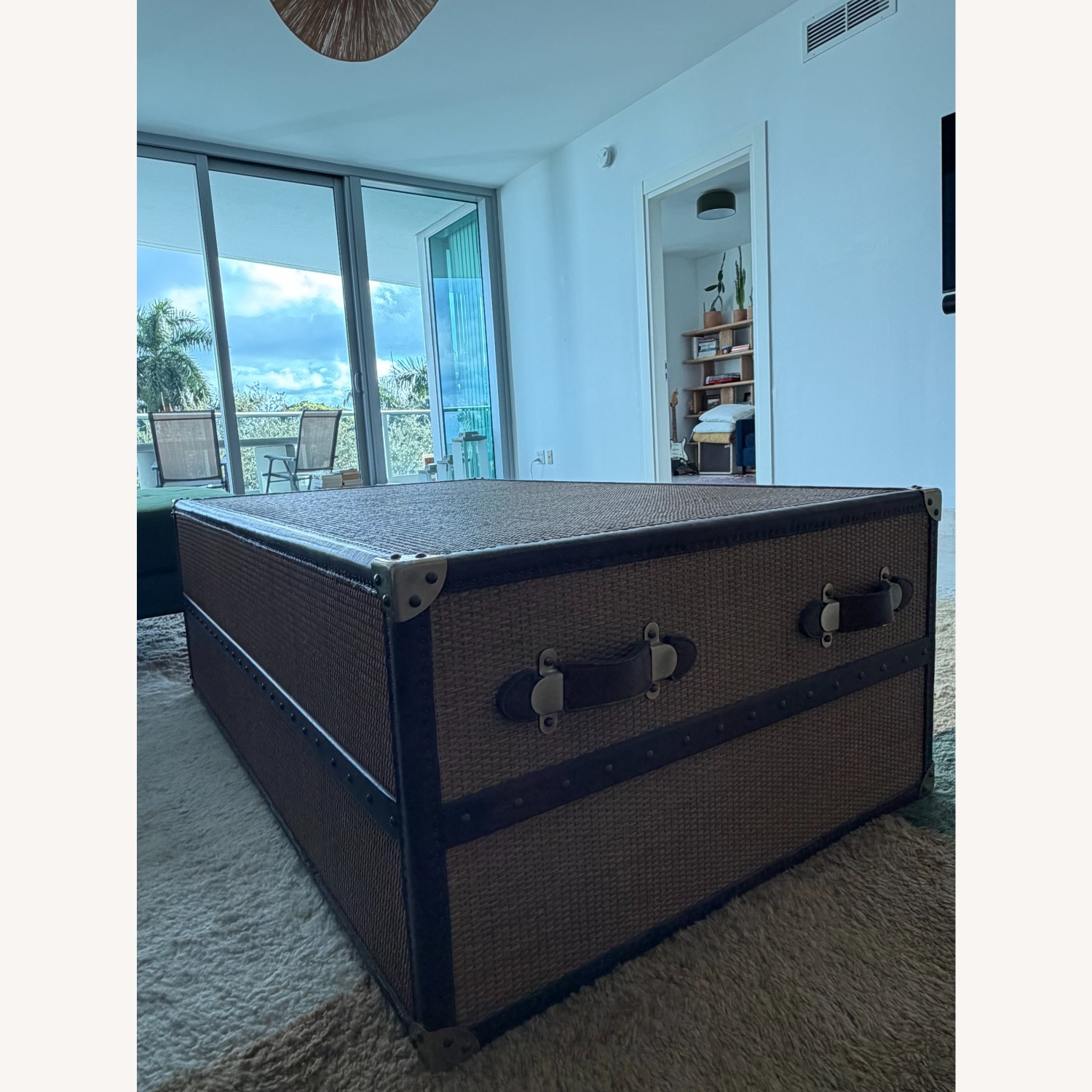 Timothy Oulton Stonyhurst Coffee Table Rattan - image-4