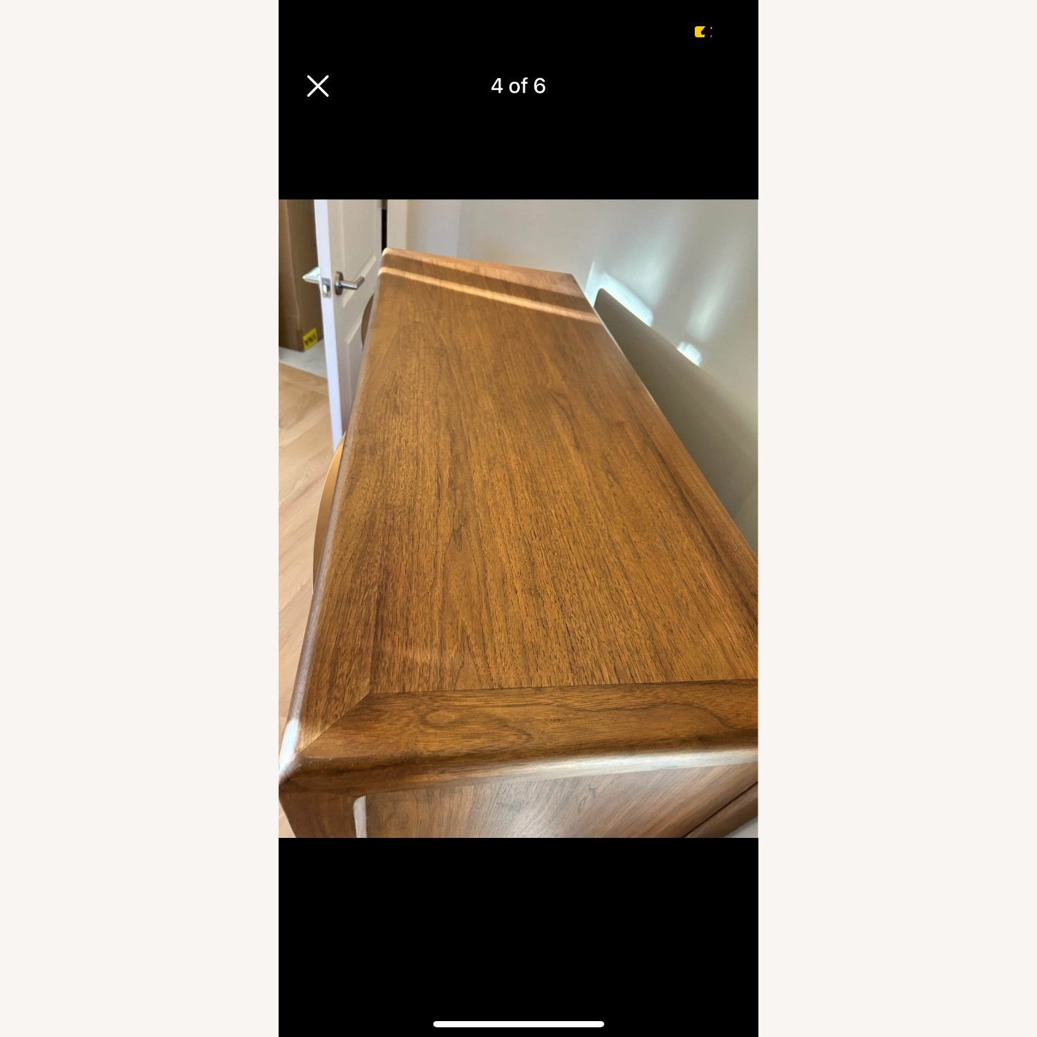 Restoration Hardware Dark Brown Wood Dresser - image-3