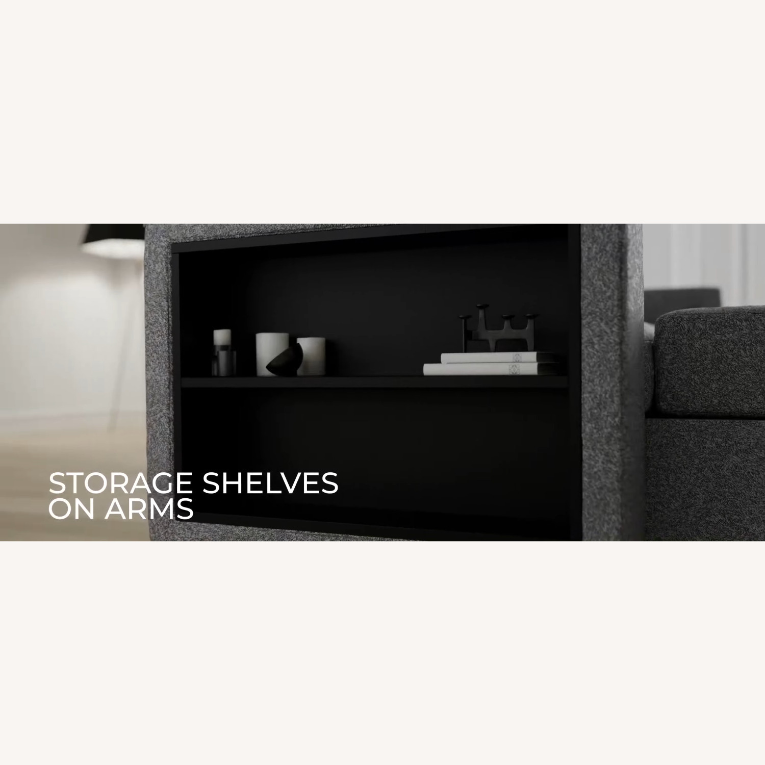 Bob's Discount 3-Piece Sleeper Chaise Sectional & Swivel Chair - image-7