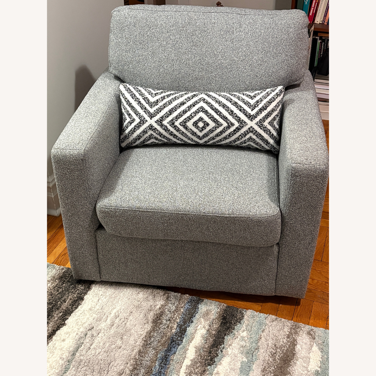 Bob's Discount 3-Piece Sleeper Chaise Sectional & Swivel Chair - image-4