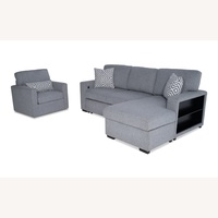 Bob's Discount 3-Piece Sleeper Chaise Sectional & Swivel Chair