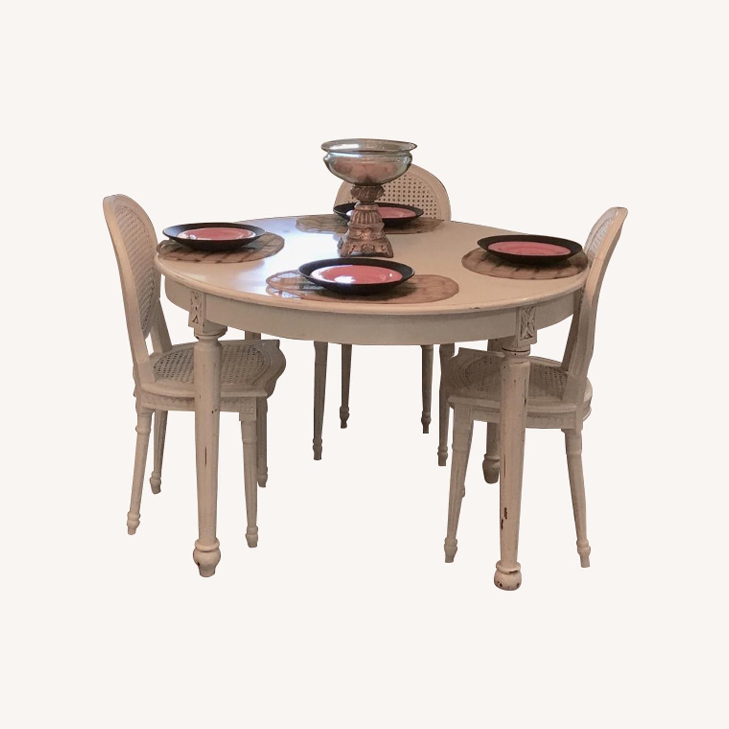 White French Chic Round Table Set - image-0