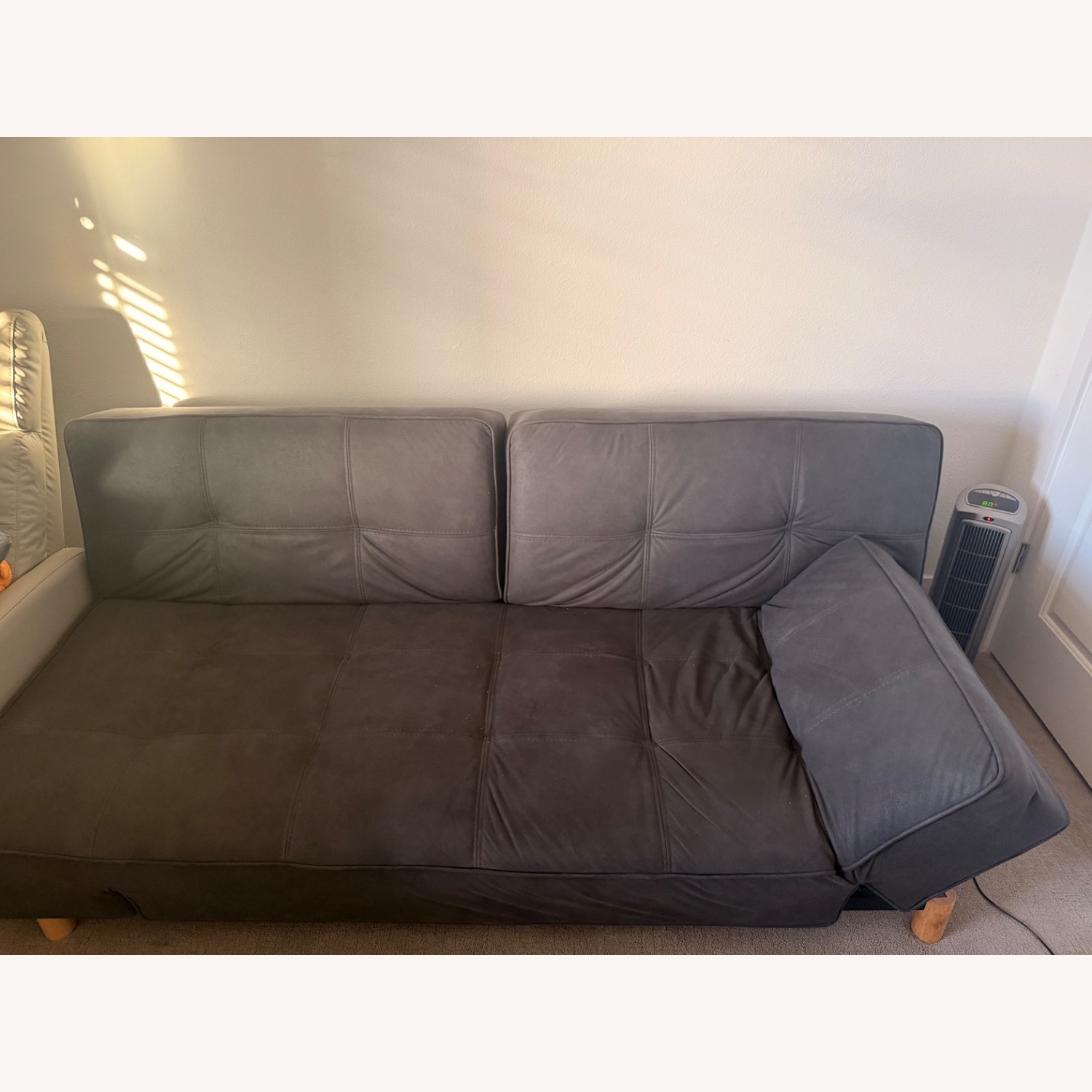 Fold Low Profile Convertible Couch With - image-1