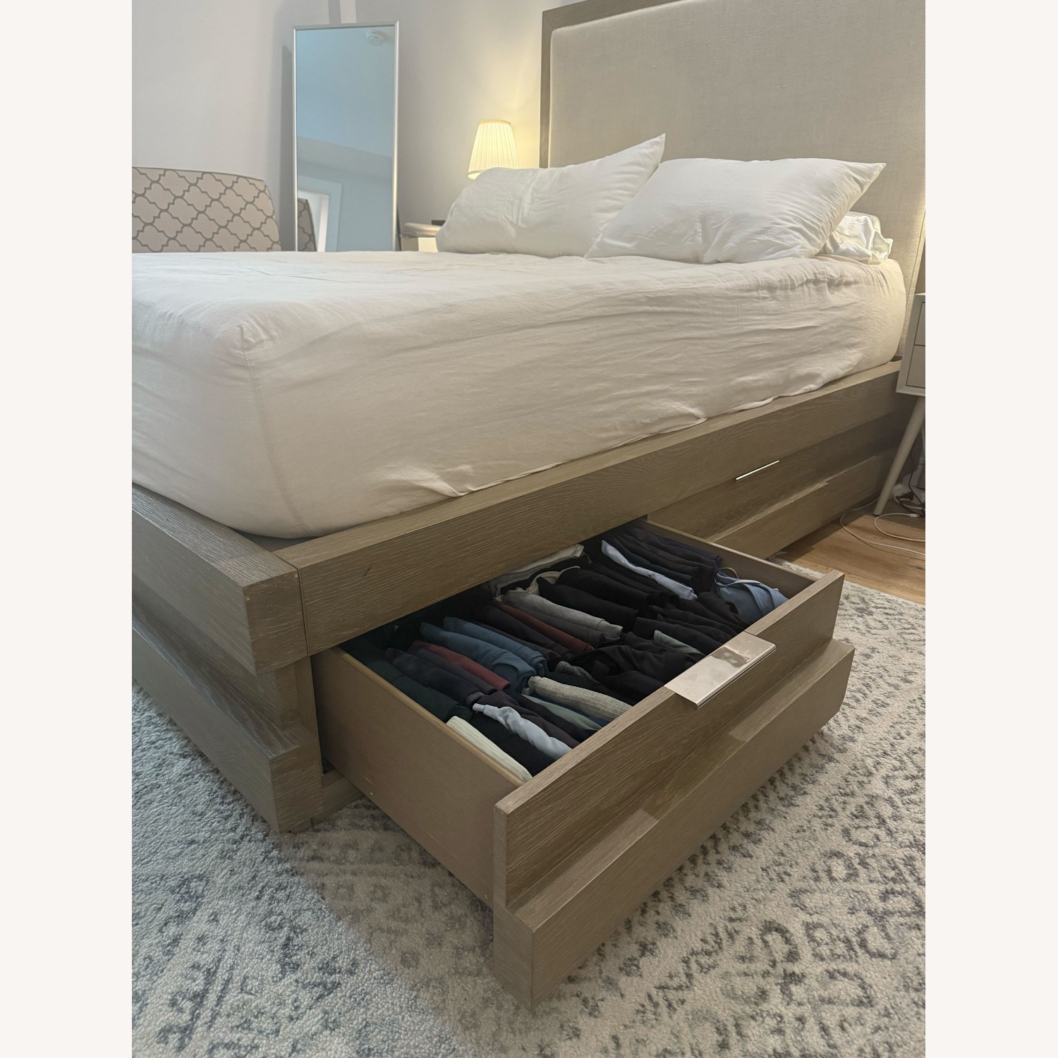 Restoration Hardware Stacked Storage Queen Bed - image-4