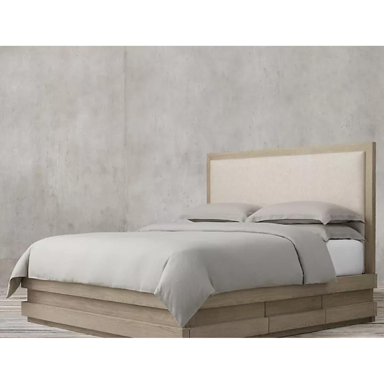 Restoration Hardware Stacked Storage Queen Bed - image-0