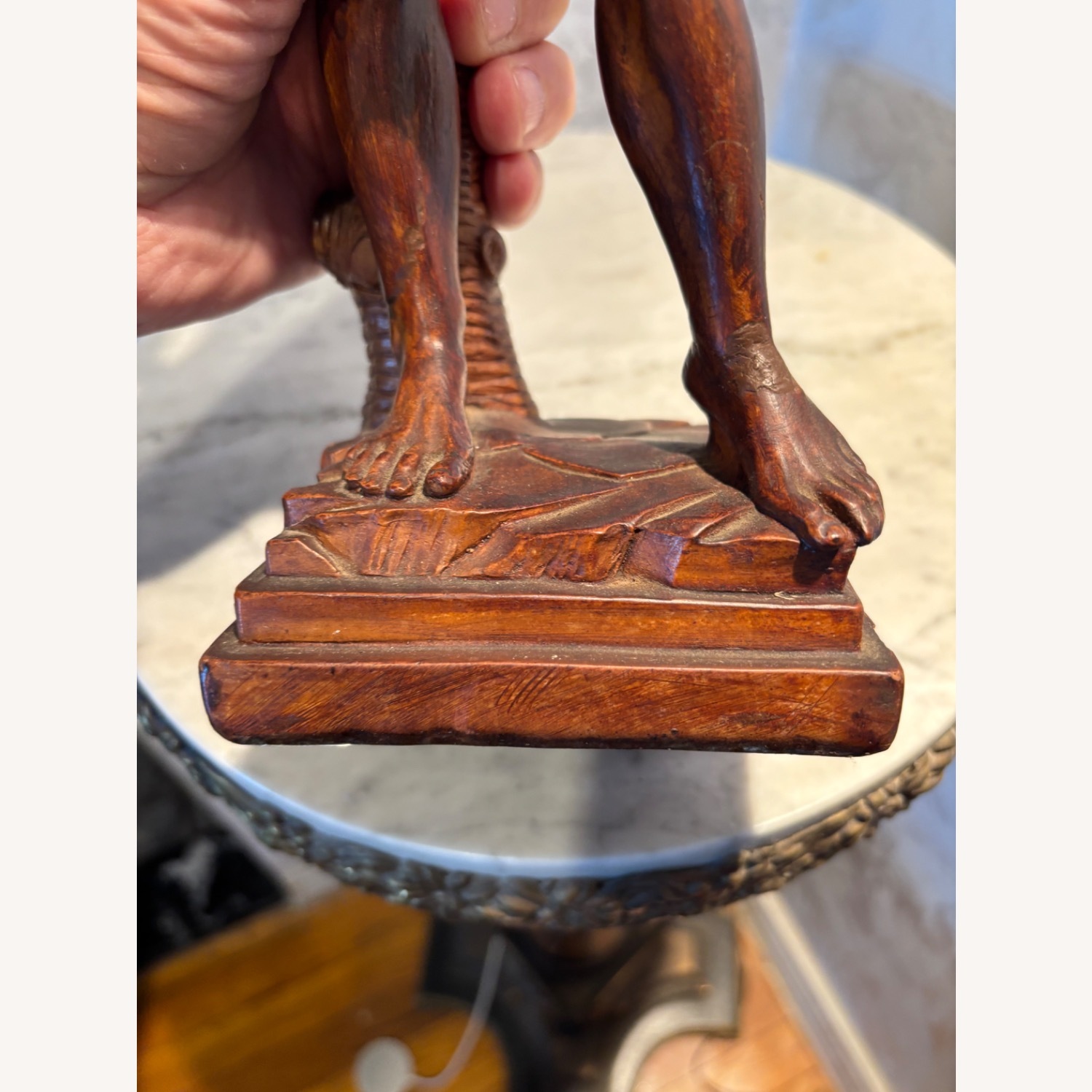 Vintage G. Ruggeri Michelangelo’s David Sculpture - image-20