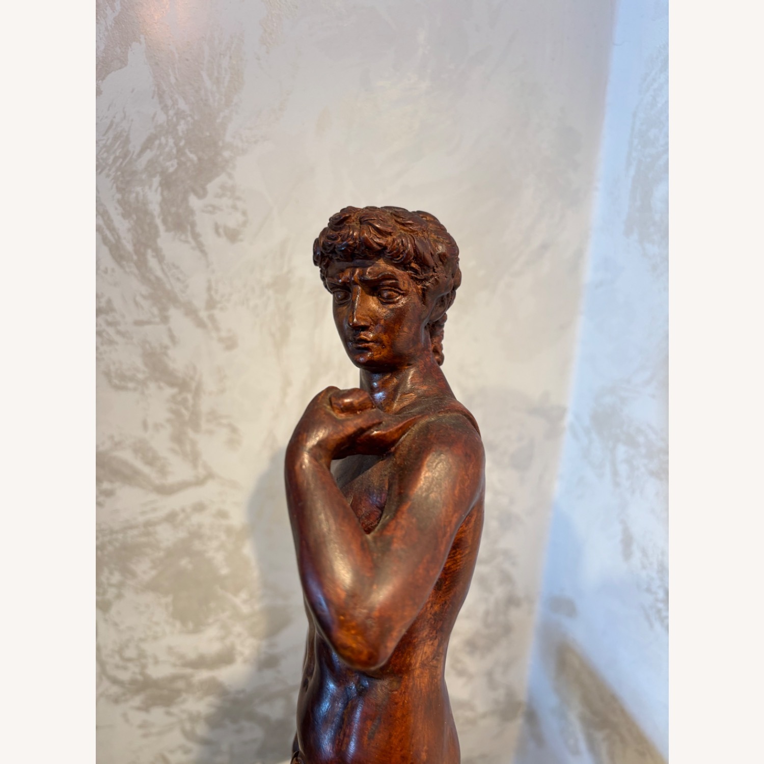 Vintage G. Ruggeri Michelangelo’s David Sculpture - image-10