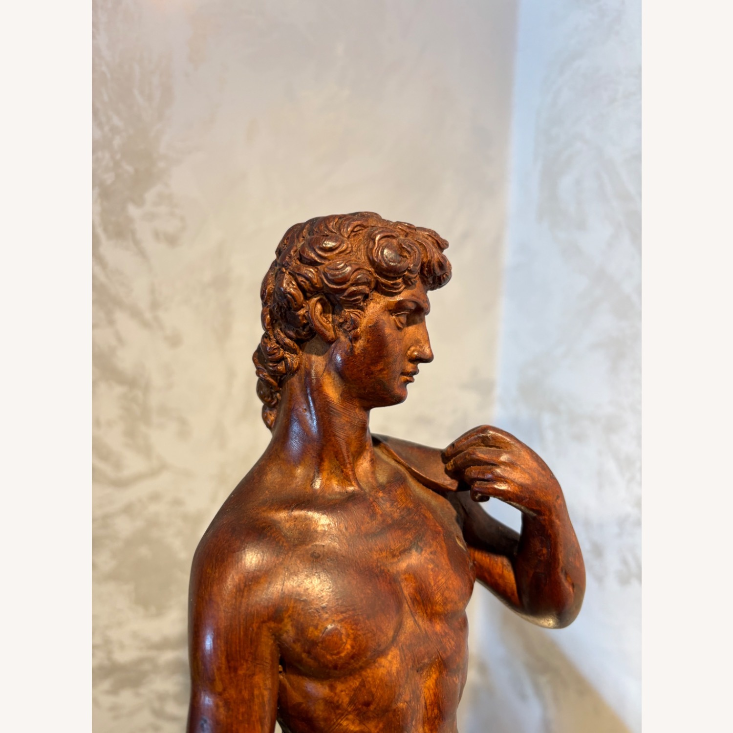 Vintage G. Ruggeri Michelangelo’s David Sculpture - image-17
