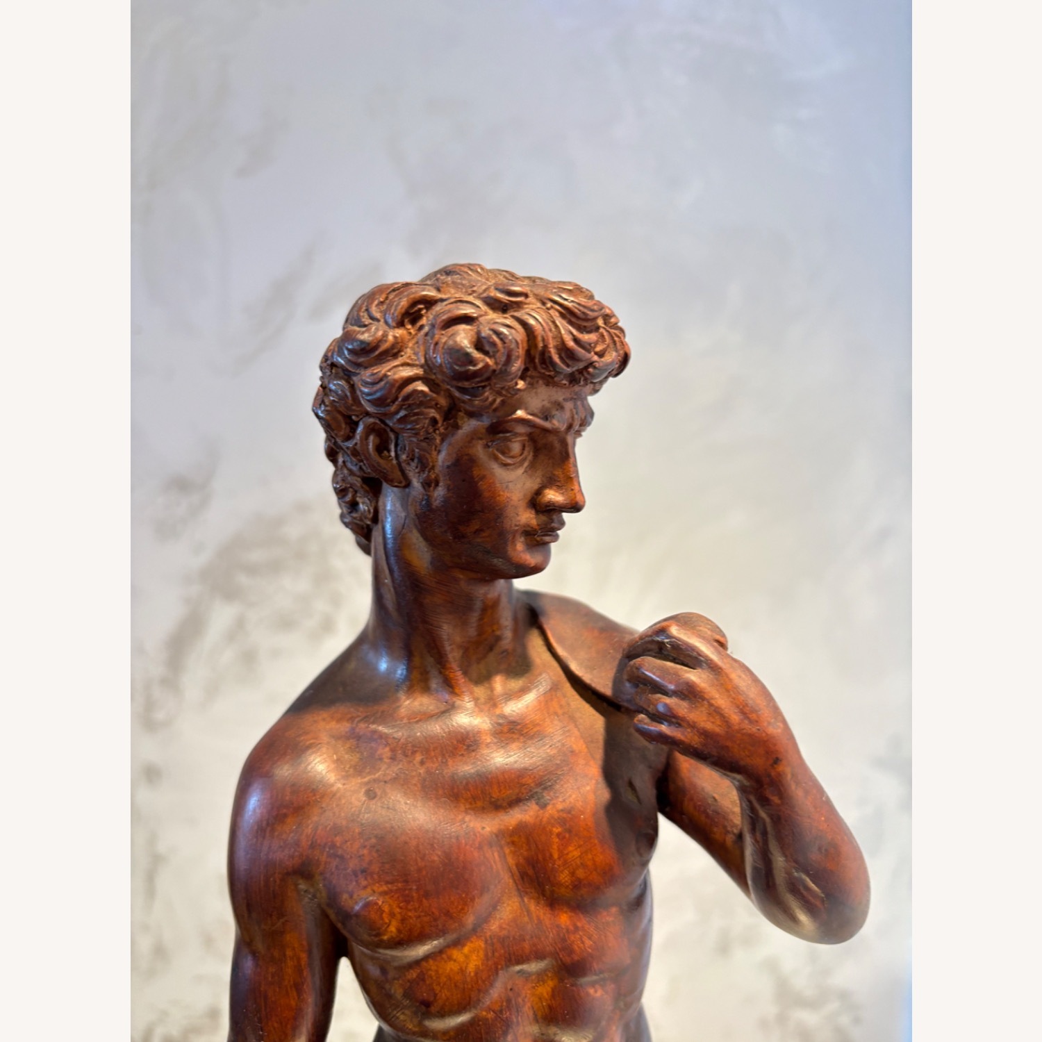 Vintage G. Ruggeri Michelangelo’s David Sculpture - image-12