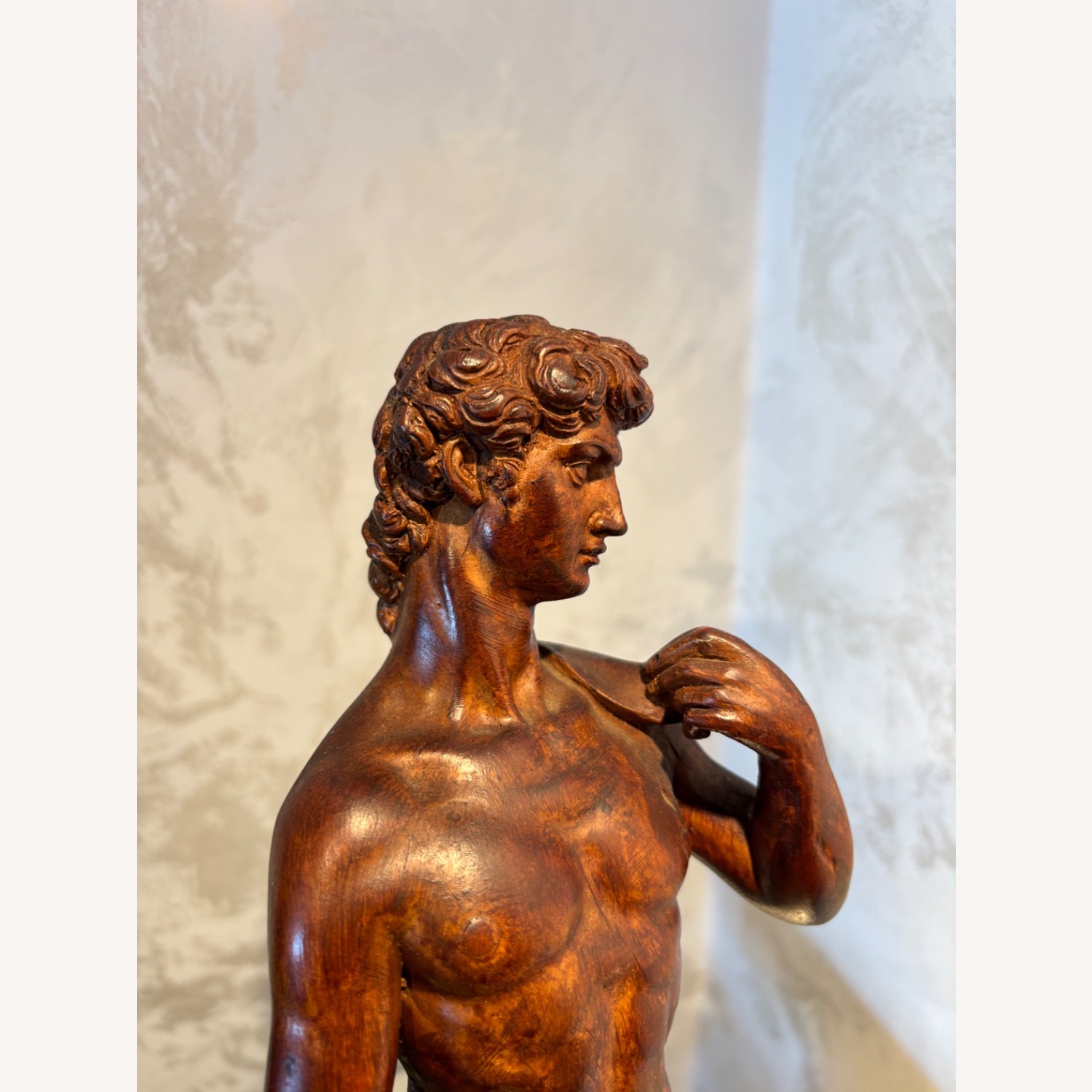 Vintage G. Ruggeri Michelangelo’s David Sculpture - image-16
