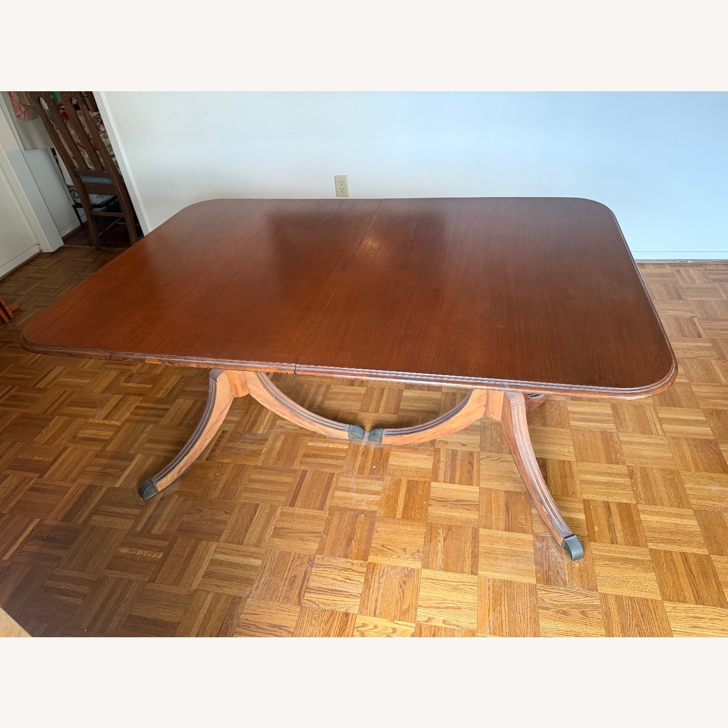 71” Solid Wood Dining Table with 6 Chairs - image-2