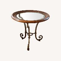 Ethan Allen Mia End Table Round