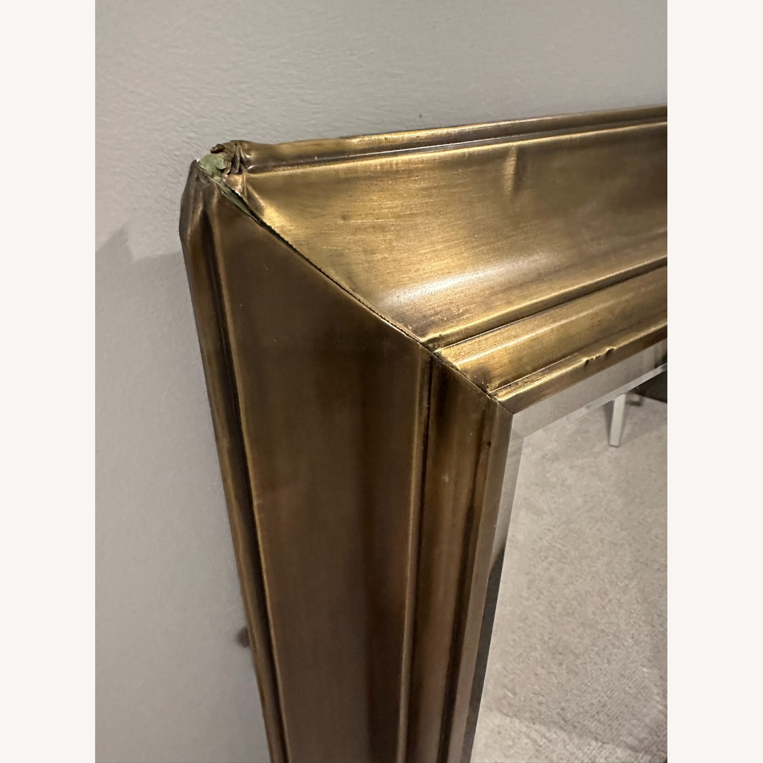 Restoration Hardware English Aged Mirror - image-3