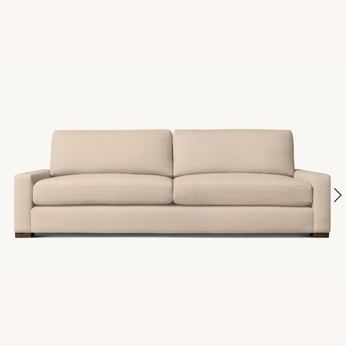Used Restoration Hardware Maxwell Luxe 8' Sofa for sale on AptDeco