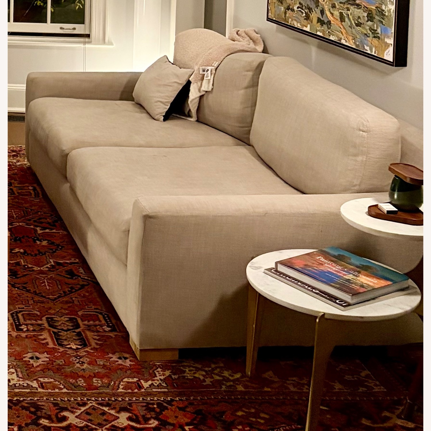 Restoration Hardware Maxwell Luxe 8' Sofa - image-4