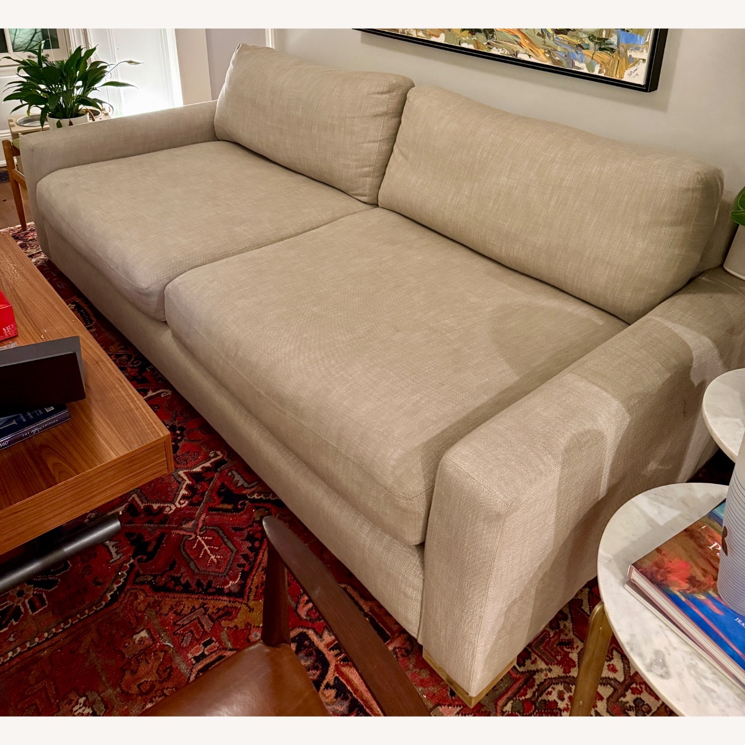 Restoration Hardware Maxwell Luxe 8' Sofa - image-2