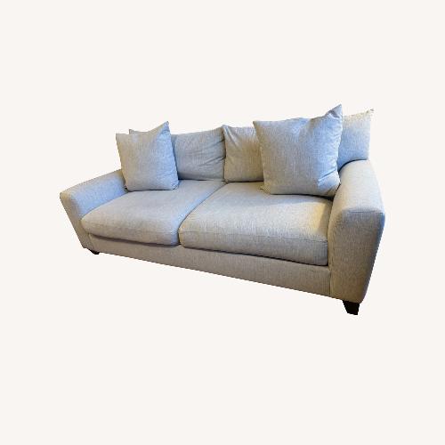 Used Jonathan Louis Furniture Light Gray 2 Seater Sofa for sale on AptDeco