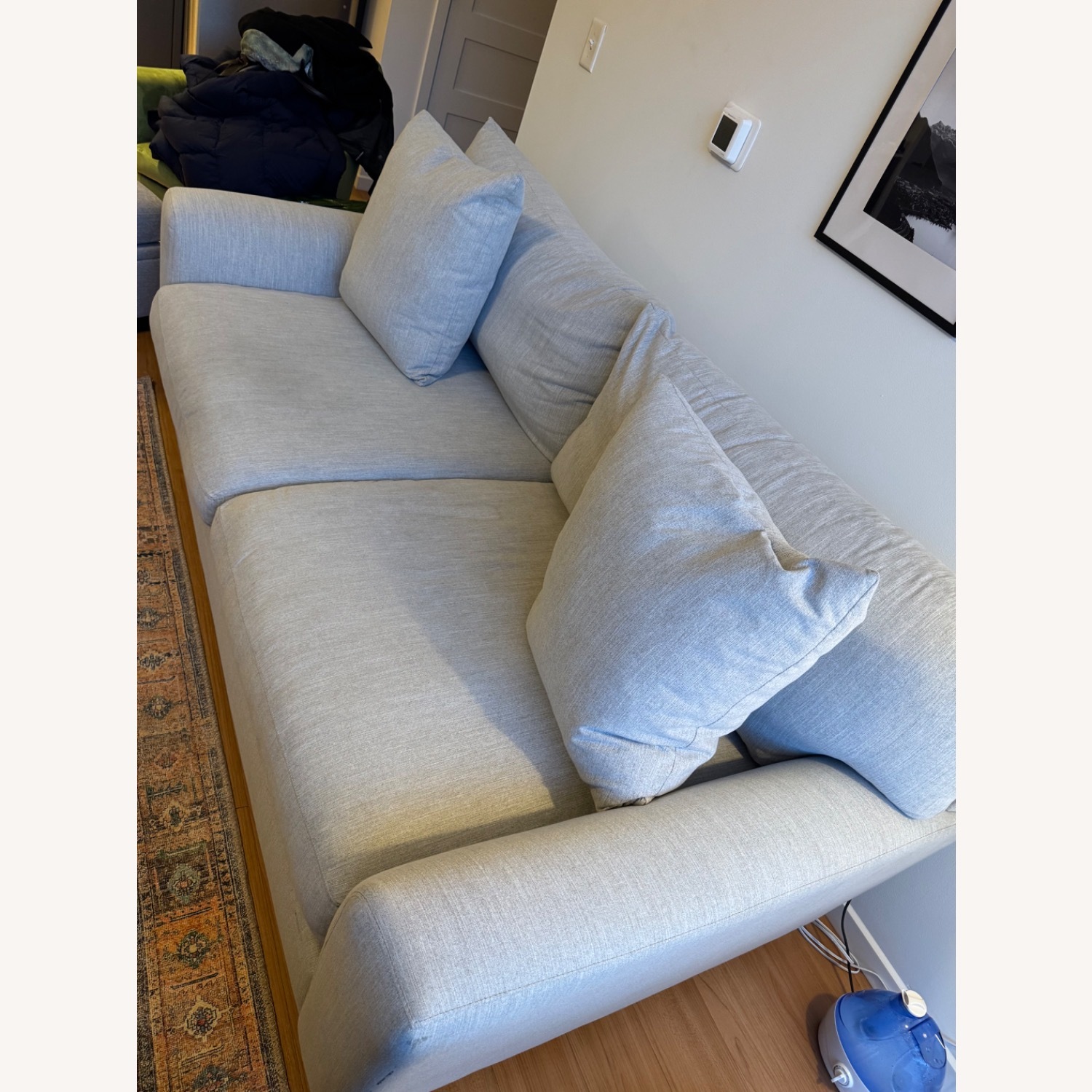 Jonathan Louis Furniture Light Gray 2 Seater Sofa - image-4