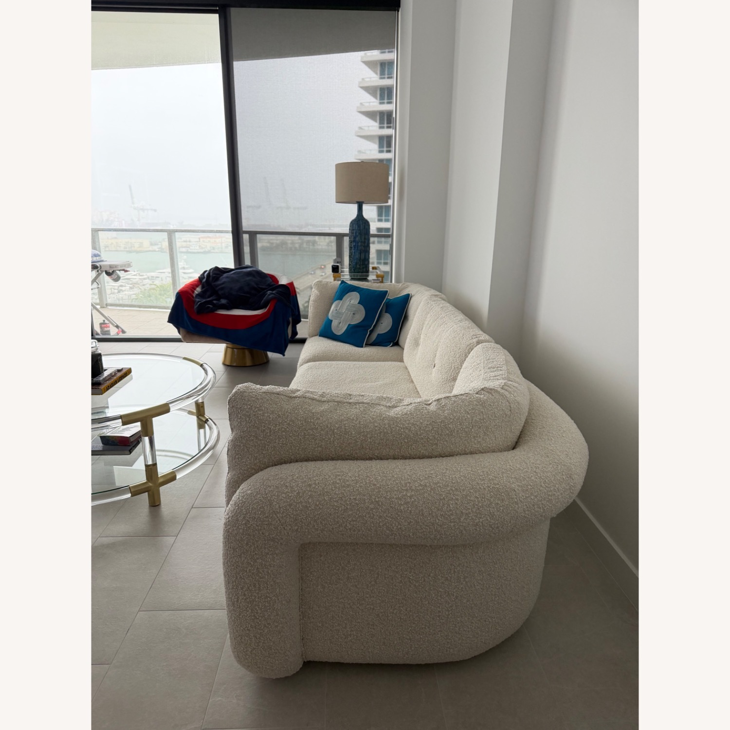 Jonathan Adler White 3+ Piece Sectional - image-1