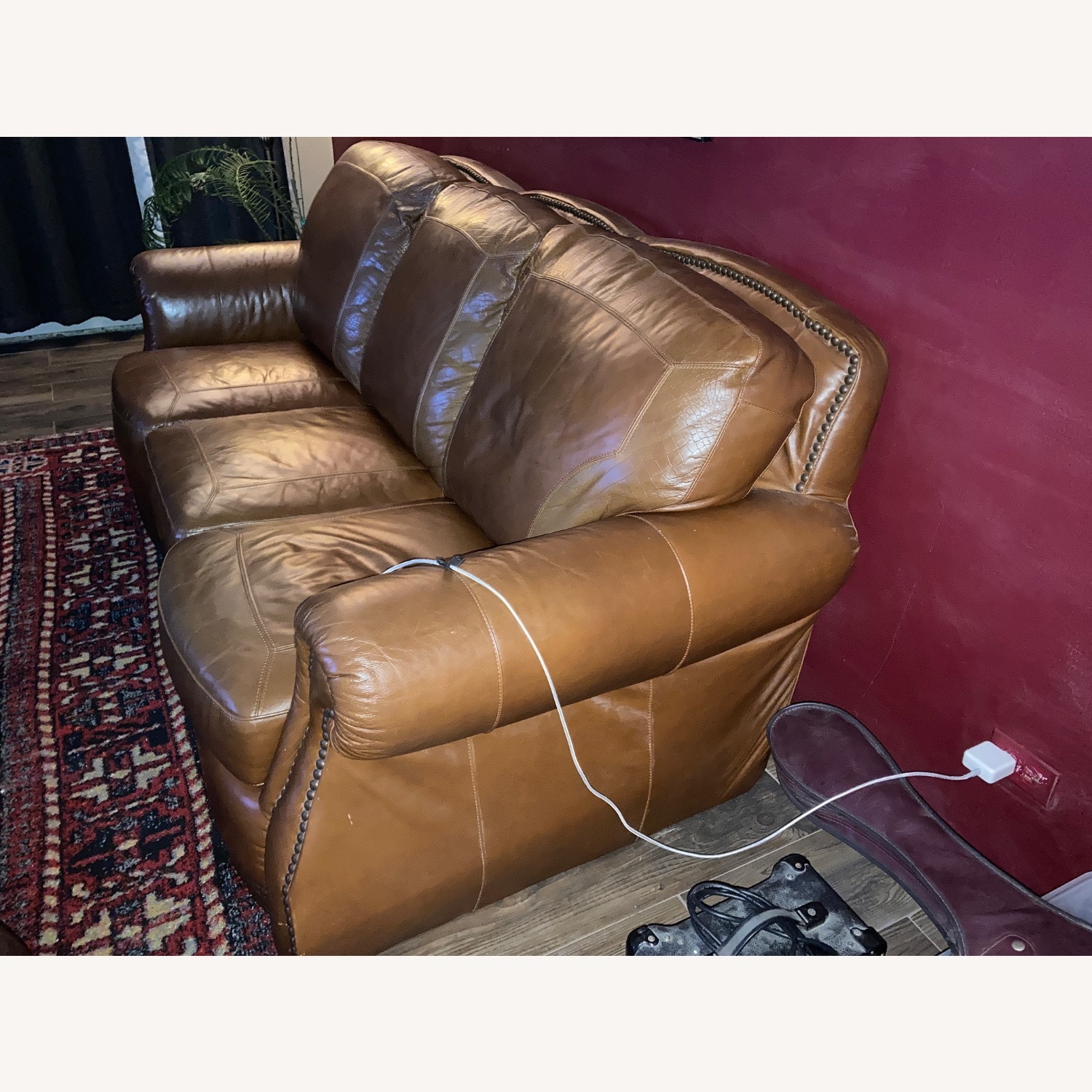 Leather Couch - image-1
