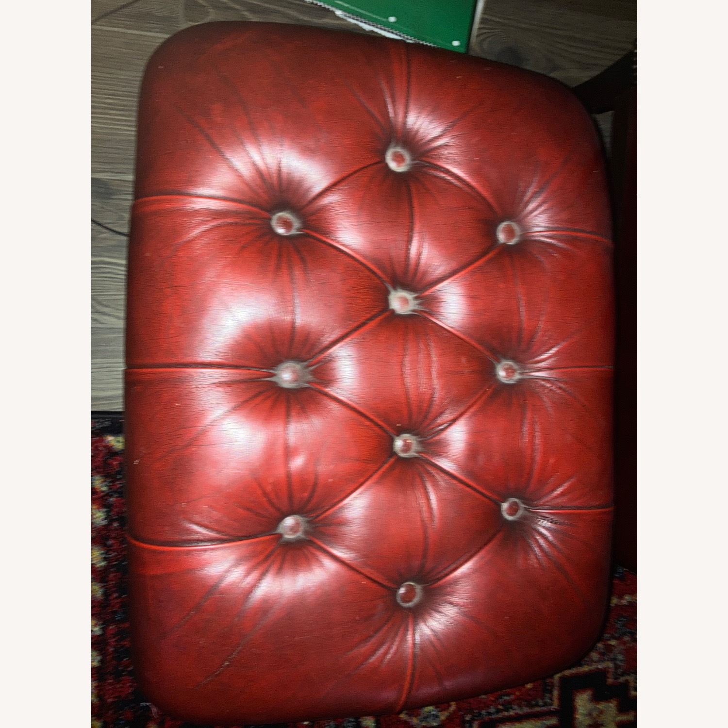 Vintage/Antique Red Accent Chairs - image-4