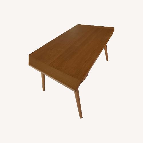 Used Handmade Solid Oak Dining Table for sale on AptDeco