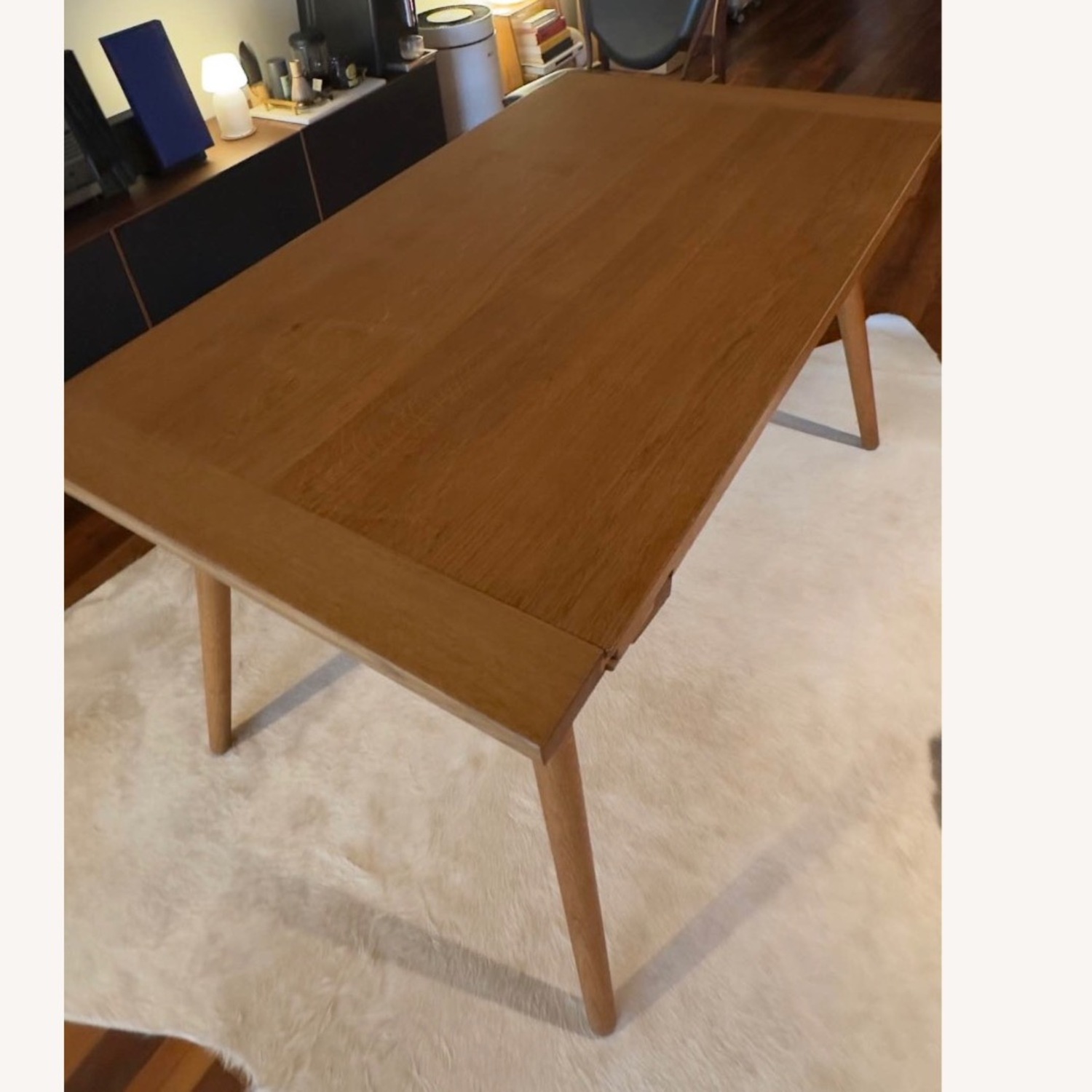 Handmade Solid Oak Dining Table - image-0