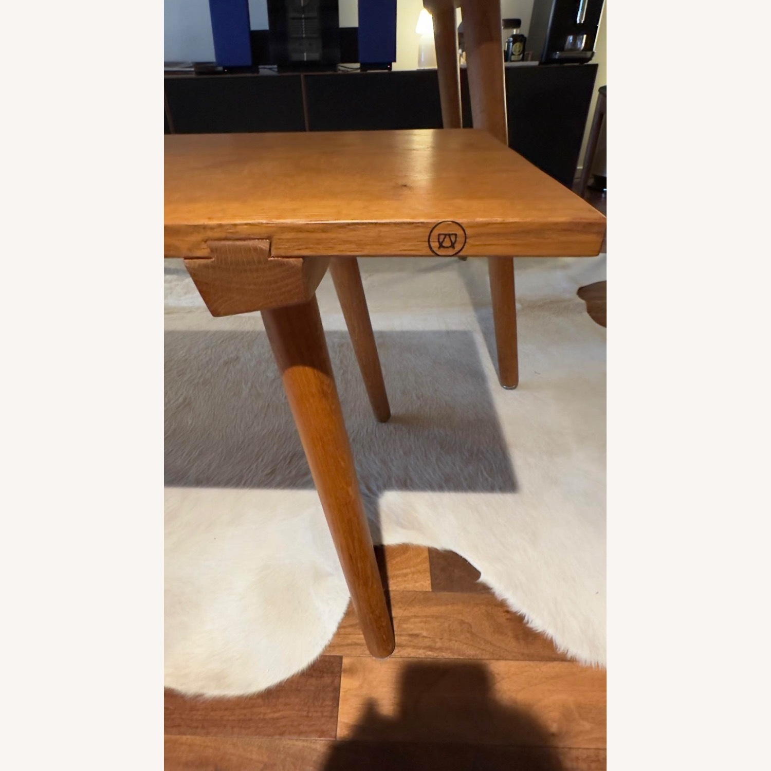 Handmade Solid Oak Dining Table - image-4