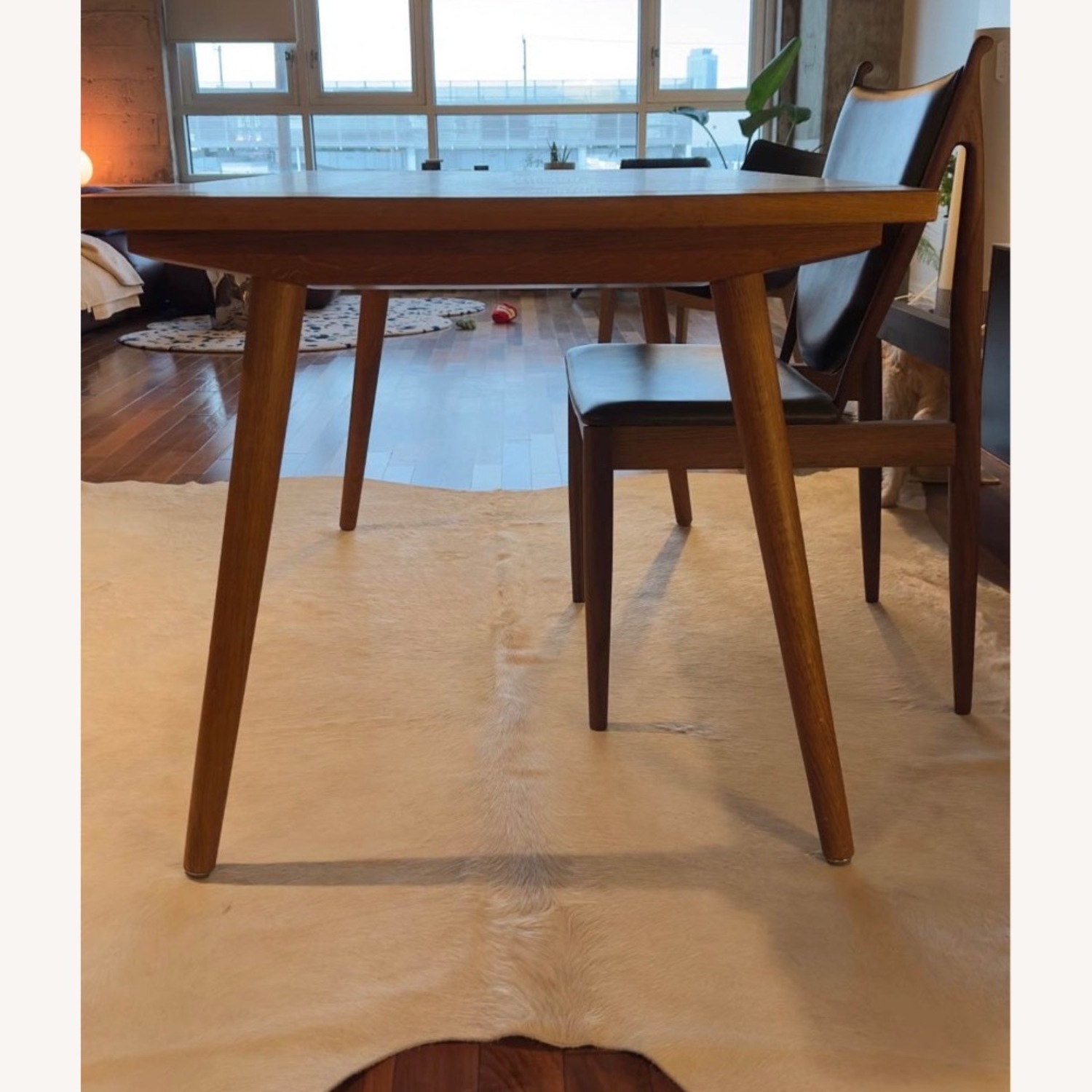 Handmade Solid Oak Dining Table - image-5