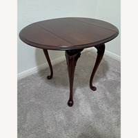 Kincaid Furniture Dark Brown Wood Side Tables