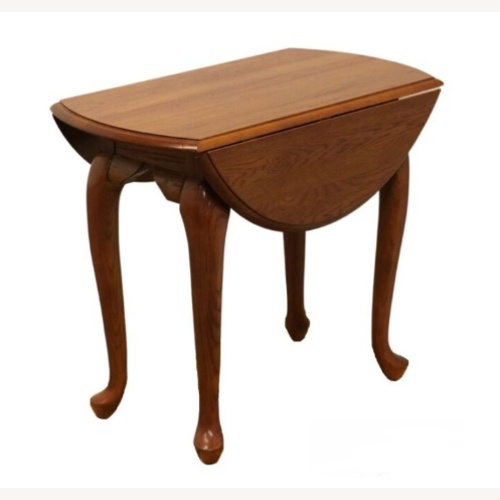 Used Kincaid Furniture Dark Brown Wood Side Tables for sale on AptDeco
