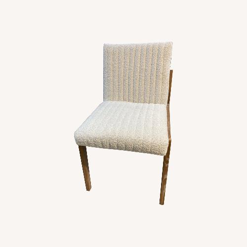 Used Mercana Tahoe Cream Boucle Dining Chair for sale on AptDeco