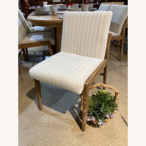 Used Mercana Tahoe Cream Boucle Dining Chair for sale on AptDeco