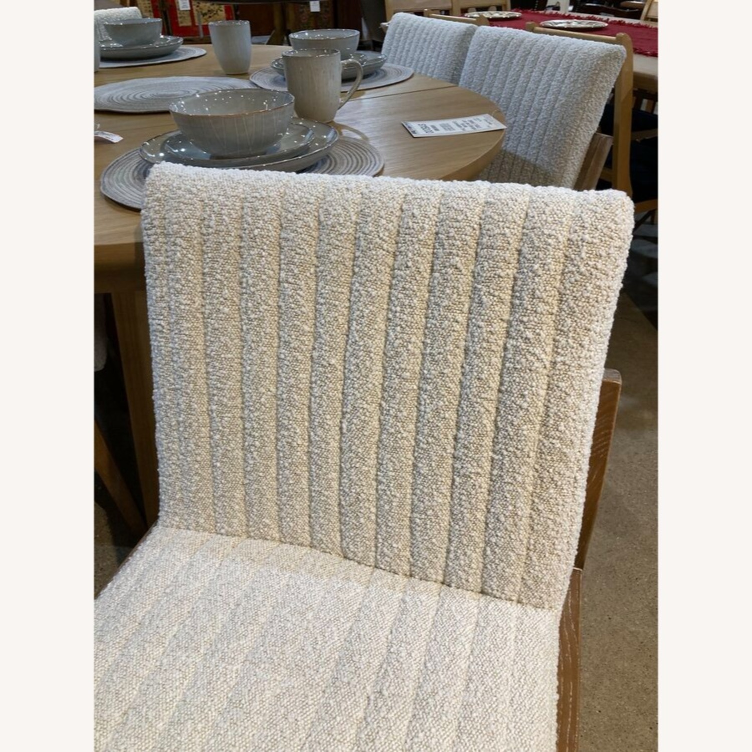Mercana Tahoe Cream Boucle Dining Chair - image-5