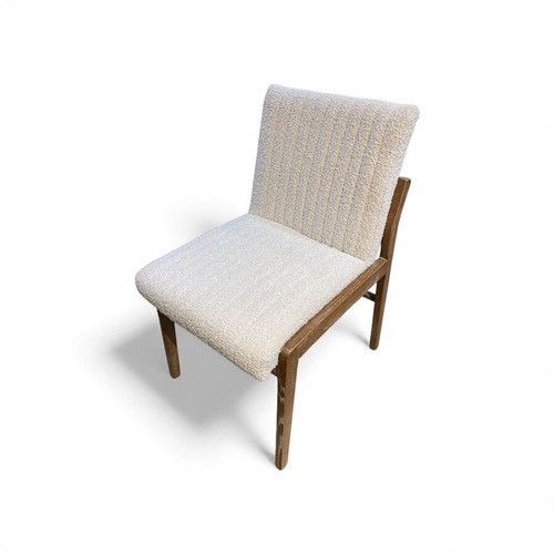Used Mercana Tahoe Cream Boucle Dining Chair for sale on AptDeco
