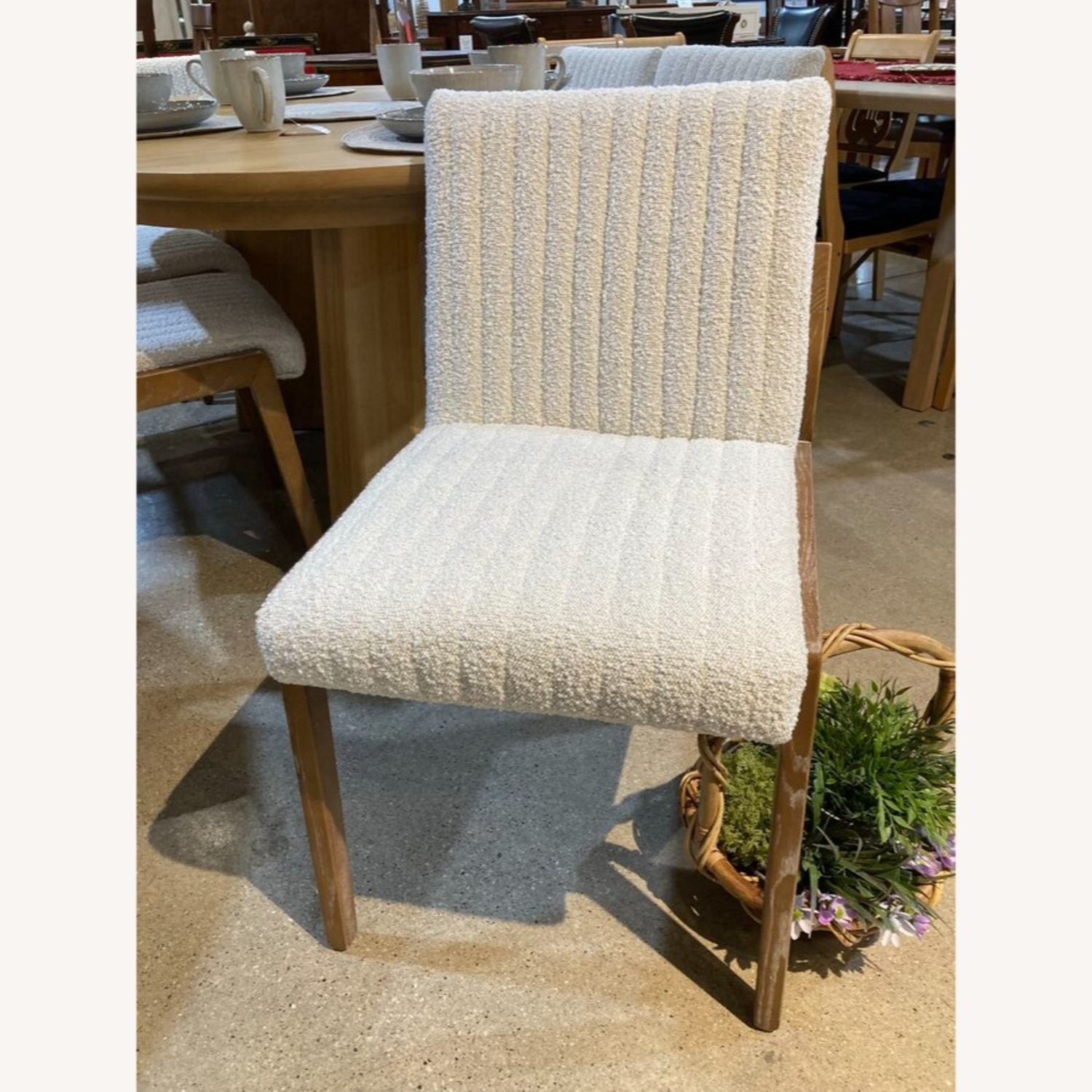 Mercana Tahoe Cream Boucle Dining Chair - image-2