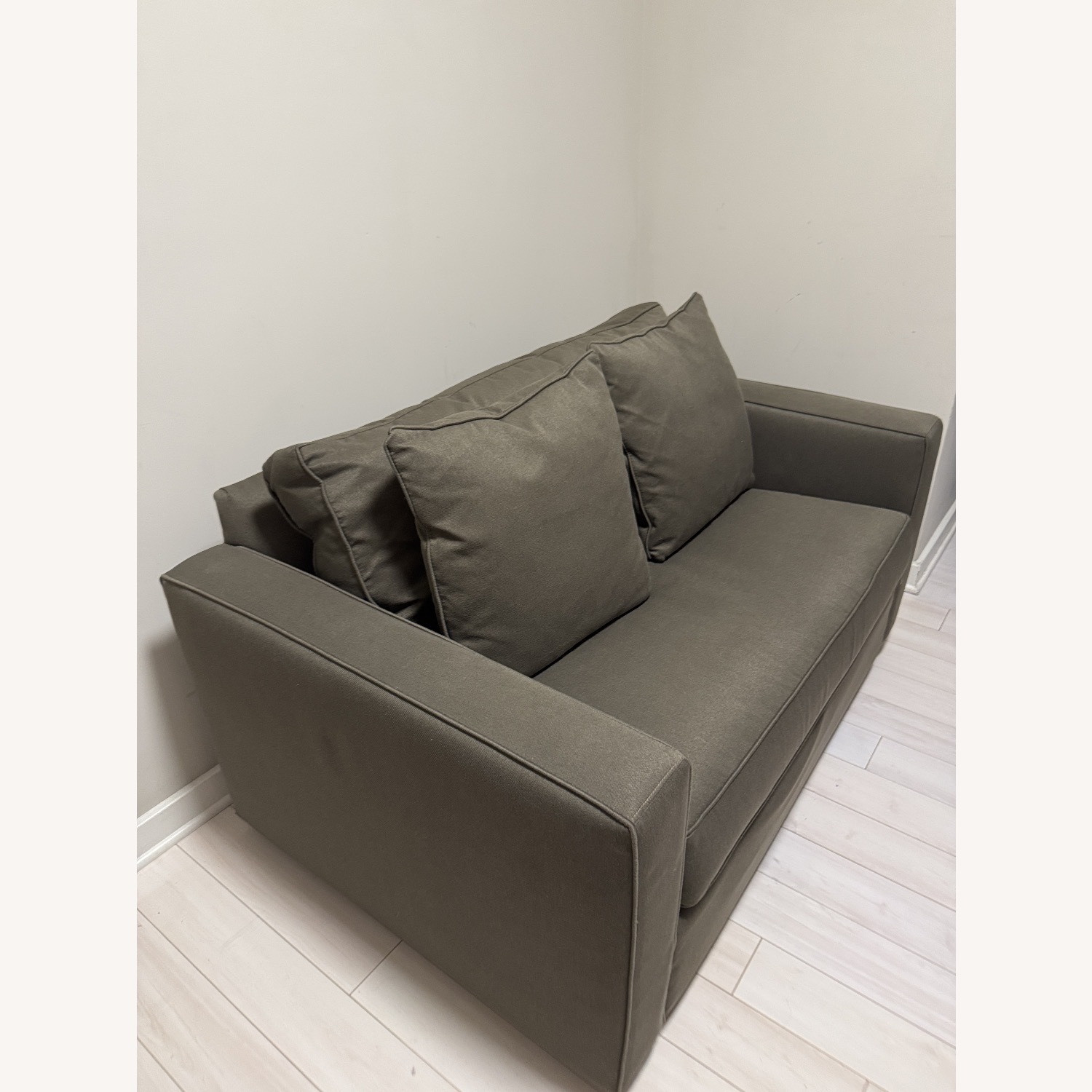 Room & Board Dark Brown Fabric Sleeper Sofa - image-4