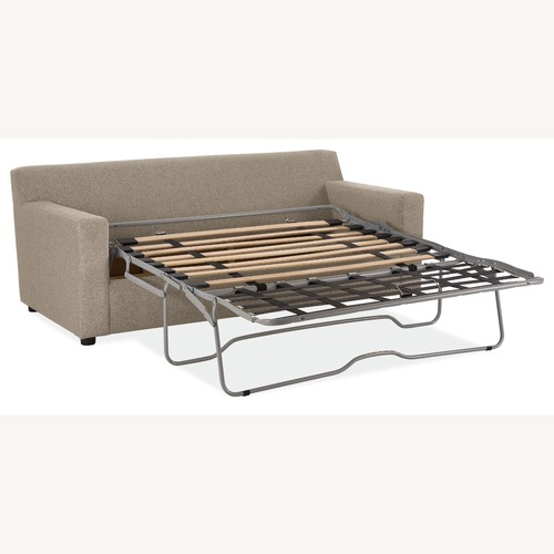 Used Room & Board Dark Brown Fabric Sleeper Sofa for sale on AptDeco