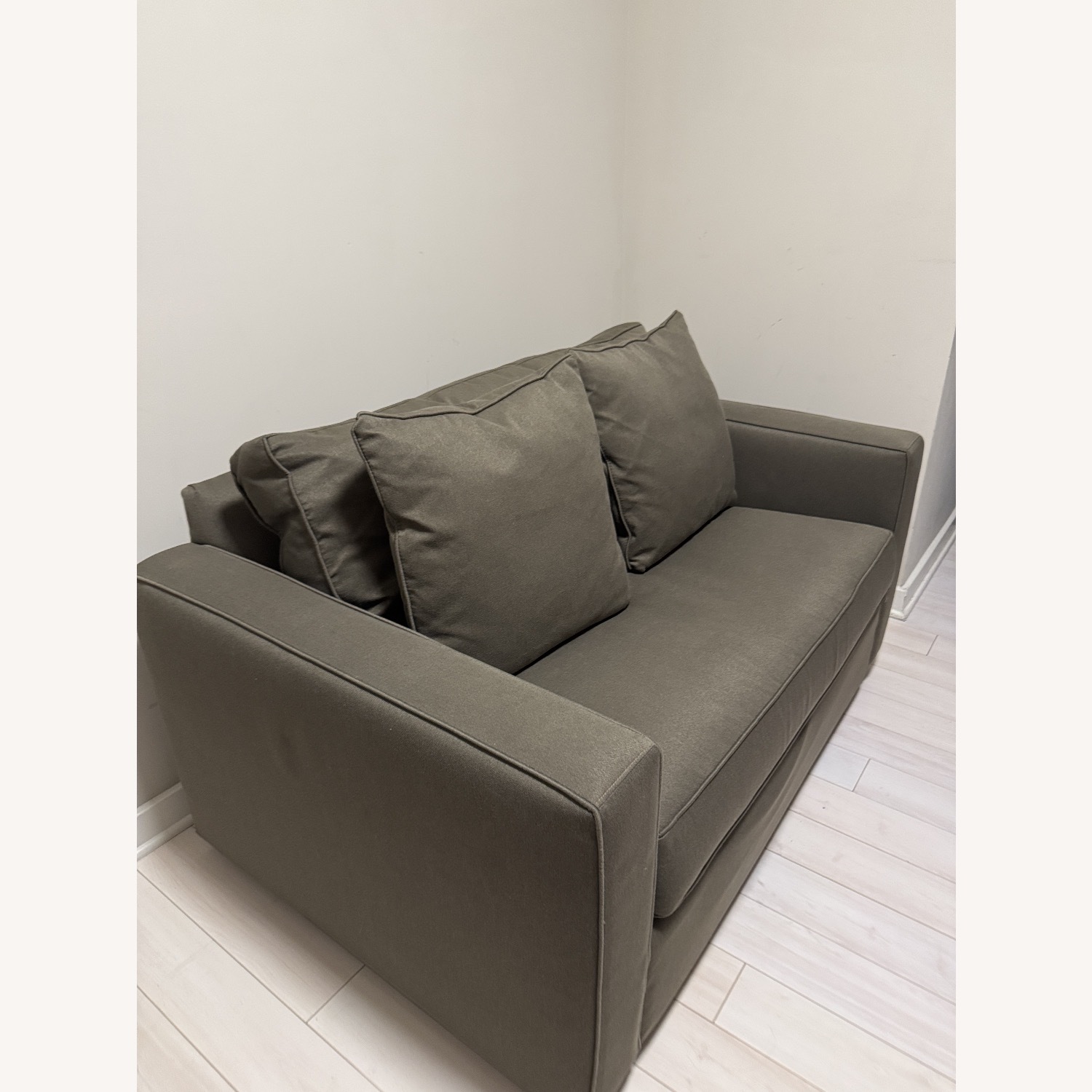 Room & Board Dark Brown Fabric Sleeper Sofa - image-5