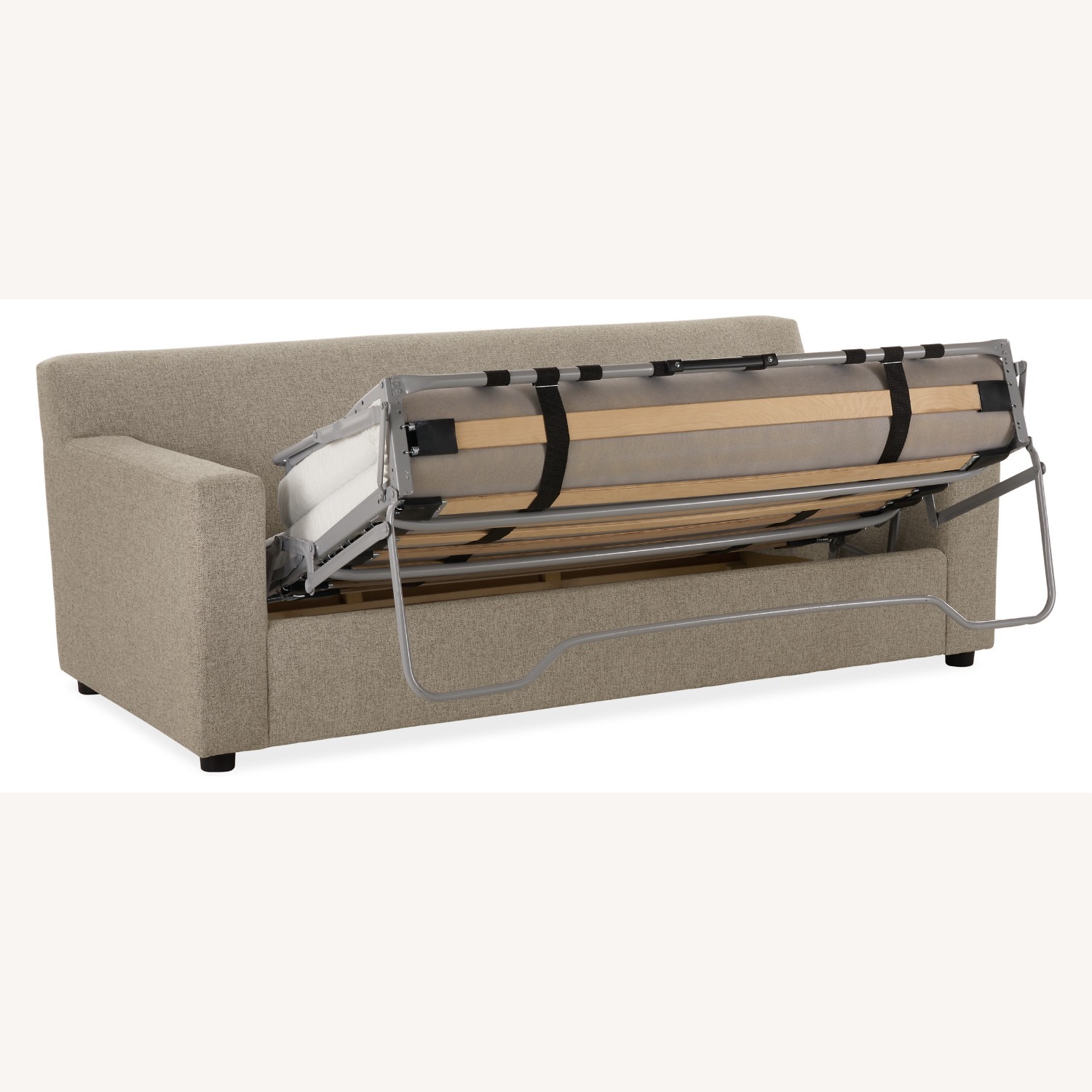 Room & Board Dark Brown Fabric Sleeper Sofa - image-7