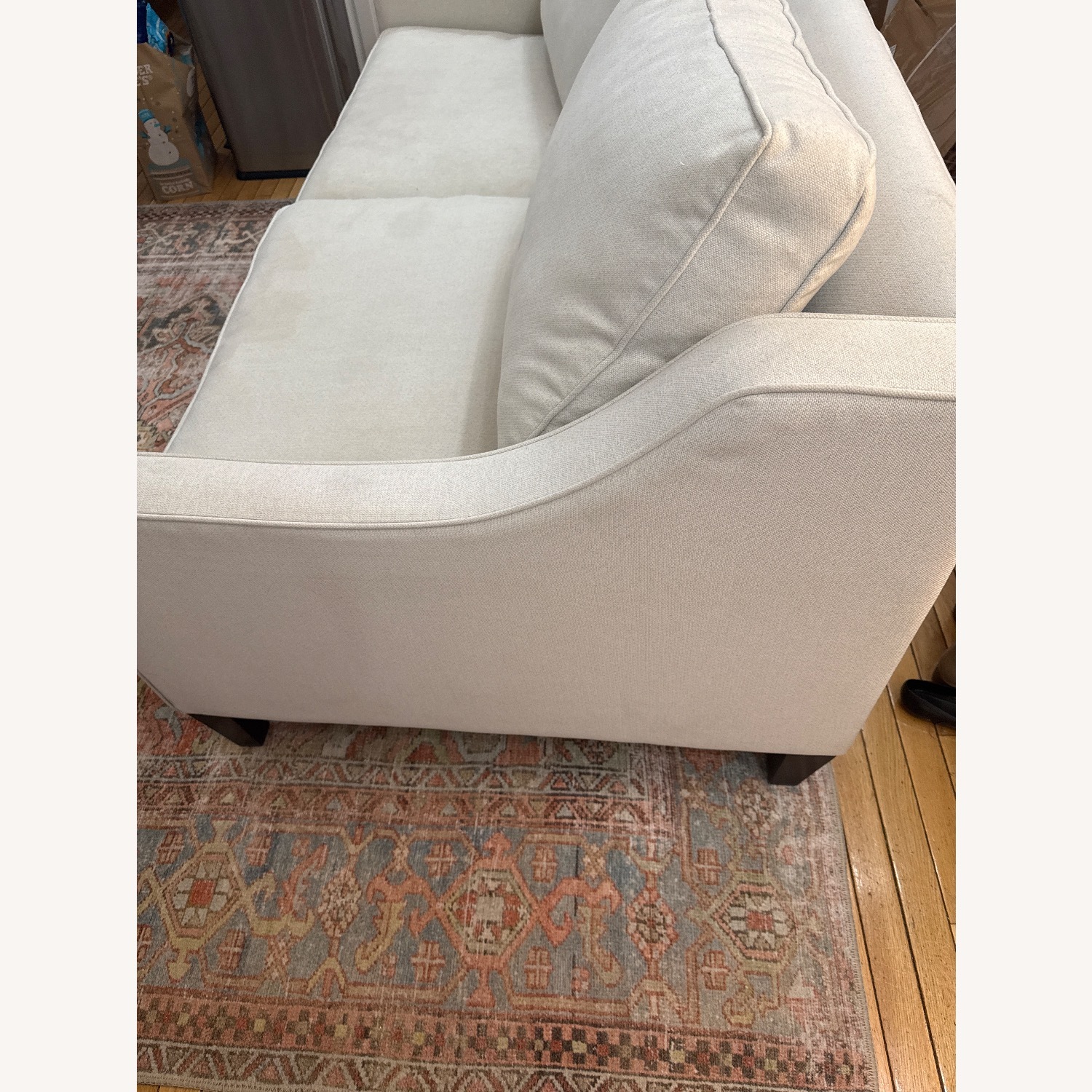 Pottery Barn Cream Couch - image-2