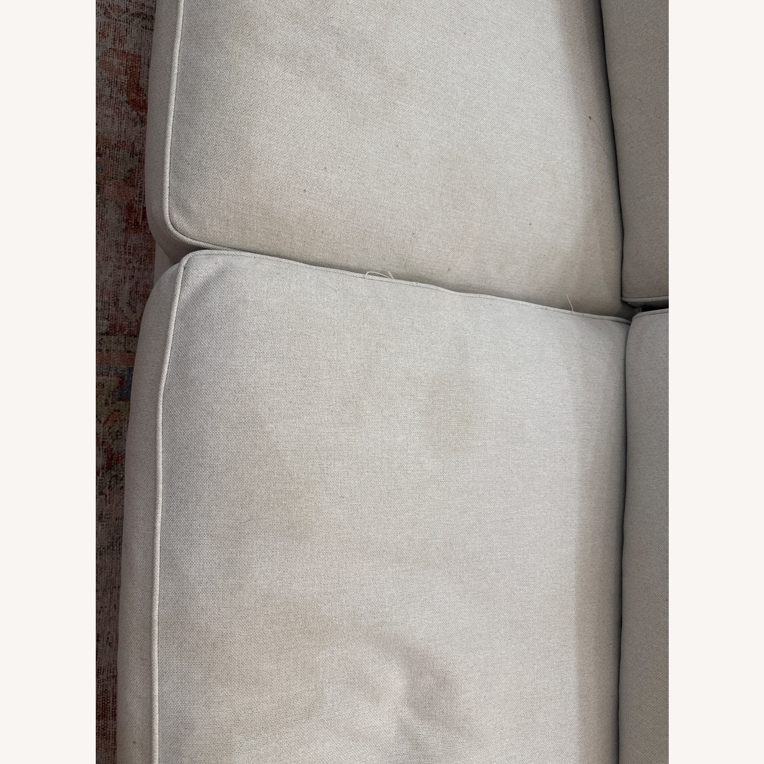 Pottery Barn Cream Couch - image-4