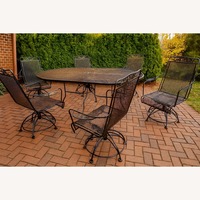 Vintage/Antique Black Patio Furniture