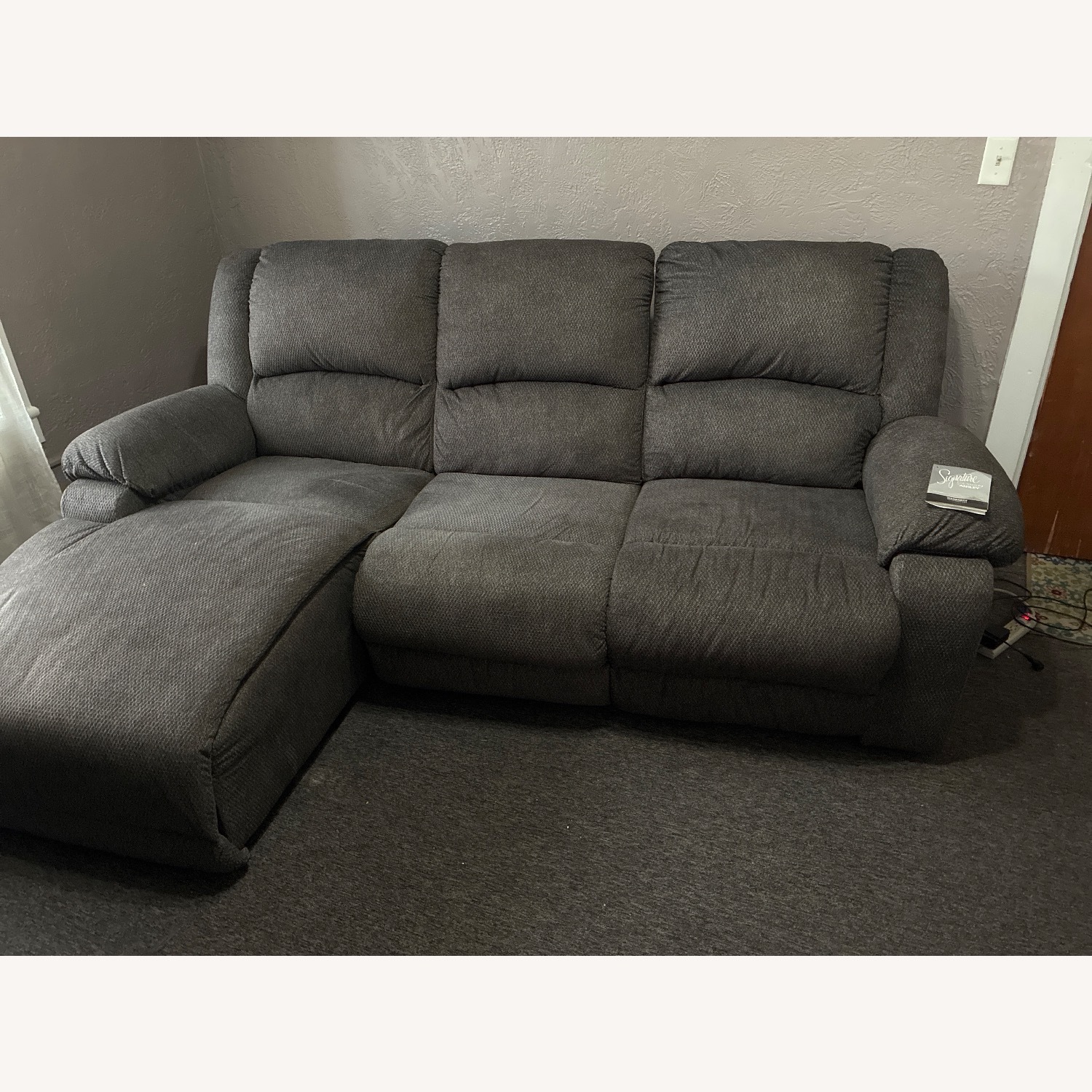 Ashley Signature Collection Recliner Sofa - image-1