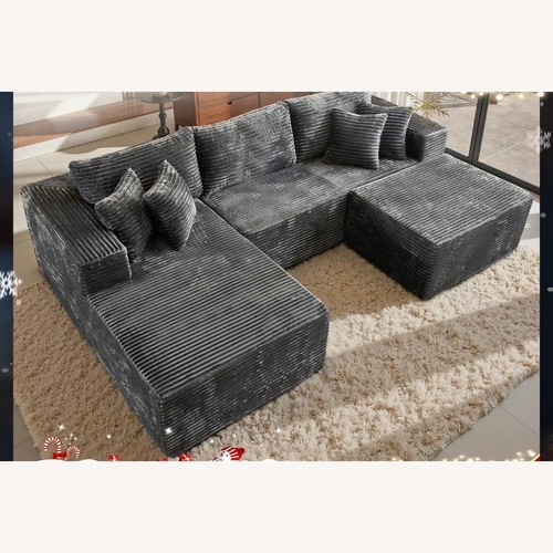 Used Natural 2 Piece Sectional for sale on AptDeco